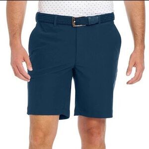 Greg Norman Men’s Strech Short Blue Size 32 Golf Casual Shorts Comfort Waist